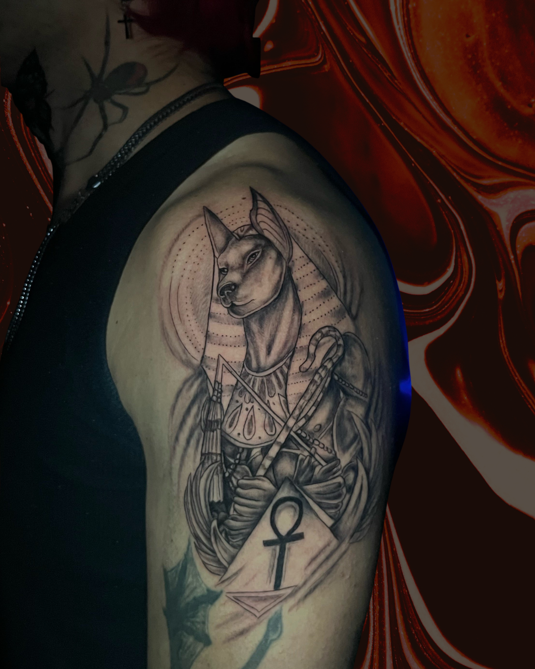 Tatuagem minimalista fine-line
